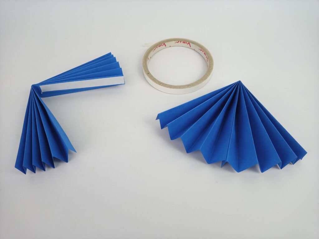 papir harmonika hajtgatas ragasztasa