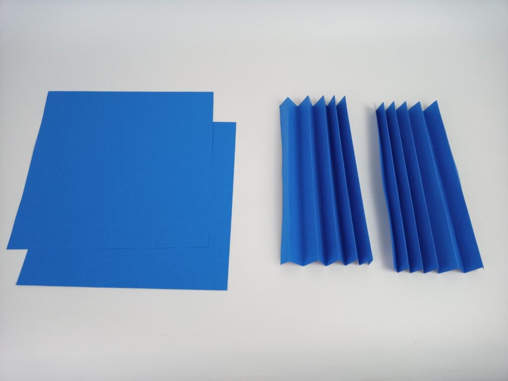 papir harmonika hajtogatas